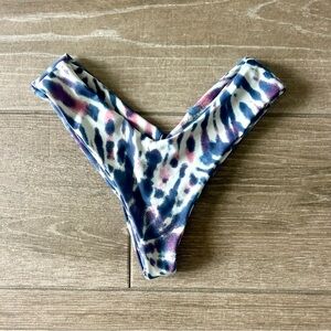 Skatie Multicolor Tie-Dye Bikini Bottom